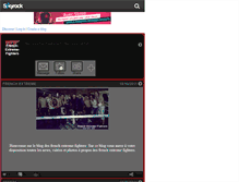 Tablet Screenshot of french-extreme-fighters.skyrock.com