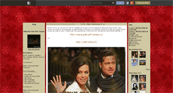 Desktop Screenshot of jolie-pitt-familly.skyrock.com