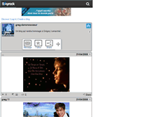 Tablet Screenshot of greg-dansnoscoeur.skyrock.com