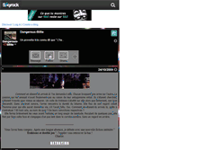 Tablet Screenshot of dangerous-billie.skyrock.com