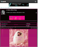 Tablet Screenshot of jo-delson.skyrock.com