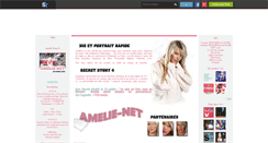 Desktop Screenshot of amelie-net.skyrock.com