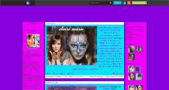 Desktop Screenshot of claire-mariebron.skyrock.com