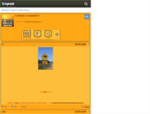 Tablet Screenshot of dream-in-australia.skyrock.com