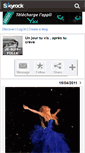 Mobile Screenshot of je-suis--folle.skyrock.com