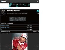 Tablet Screenshot of jamesizmadofficiel.skyrock.com