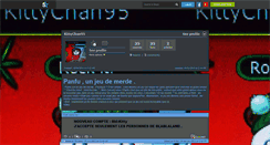 Desktop Screenshot of kittychan95.skyrock.com