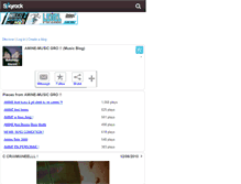 Tablet Screenshot of aminou-music.skyrock.com