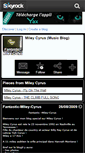 Mobile Screenshot of fantastic-miley-cyrus.skyrock.com
