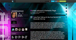 Desktop Screenshot of michelefwjohnson.skyrock.com