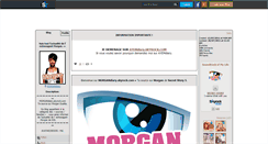 Desktop Screenshot of morgandiary.skyrock.com