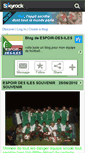 Mobile Screenshot of espoir-des-iles.skyrock.com