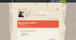 Desktop Screenshot of petit-nous2010.skyrock.com