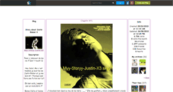 Desktop Screenshot of myy-storyy-justin-x3.skyrock.com