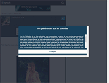 Tablet Screenshot of ludivine45.skyrock.com
