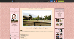 Desktop Screenshot of centre-equestre-voglans.skyrock.com