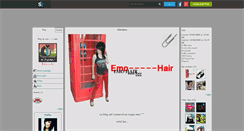 Desktop Screenshot of emo-----hair.skyrock.com