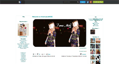 Desktop Screenshot of americanxmode.skyrock.com