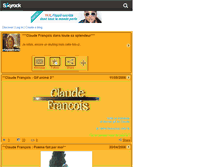 Tablet Screenshot of claudefrancois78.skyrock.com