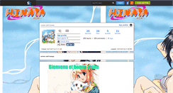 Desktop Screenshot of anime-and-manga.skyrock.com