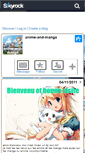 Mobile Screenshot of anime-and-manga.skyrock.com