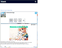 Tablet Screenshot of anime-and-manga.skyrock.com