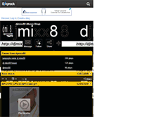 Tablet Screenshot of djmixx88.skyrock.com