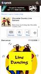 Mobile Screenshot of ghyveldecountrylinedance.skyrock.com