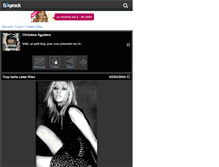 Tablet Screenshot of christi-aguilera.skyrock.com