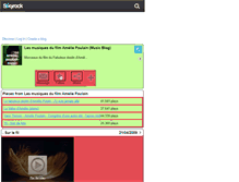 Tablet Screenshot of amelie-poulain-music.skyrock.com