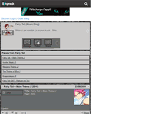 Tablet Screenshot of fairytail-musique.skyrock.com
