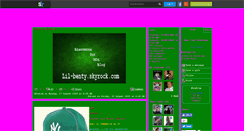 Desktop Screenshot of lil-benty.skyrock.com