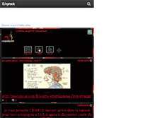 Tablet Screenshot of coquelycotrouge.skyrock.com