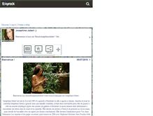 Tablet Screenshot of aboutjosephinejobert.skyrock.com