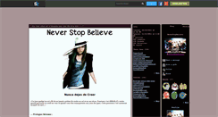 Desktop Screenshot of neverstopbelieve.skyrock.com