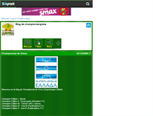 Tablet Screenshot of championnat-grece.skyrock.com