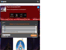 Tablet Screenshot of disneylandparis5511.skyrock.com