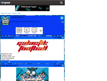 Tablet Screenshot of football-galactik.skyrock.com