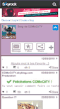Mobile Screenshot of comxciity.skyrock.com