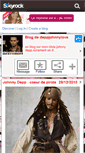 Mobile Screenshot of deppjohnnylove.skyrock.com