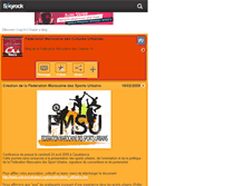 Tablet Screenshot of fmcu.skyrock.com