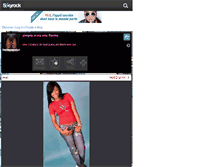Tablet Screenshot of bellecreature.skyrock.com