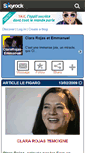 Mobile Screenshot of clararojas-emmanuel.skyrock.com