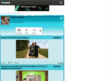 Tablet Screenshot of isabella49.skyrock.com