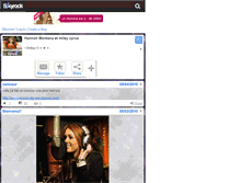 Tablet Screenshot of hannahmiley-cyrus.skyrock.com