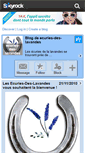 Mobile Screenshot of ecuries-des-lavandes.skyrock.com
