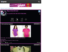 Tablet Screenshot of dead-will-send.skyrock.com