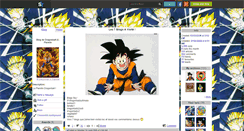 Desktop Screenshot of dragonball-x-planete.skyrock.com