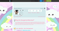 Desktop Screenshot of changementdecorps7.skyrock.com