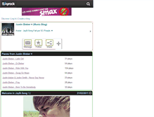 Tablet Screenshot of jayb-song.skyrock.com